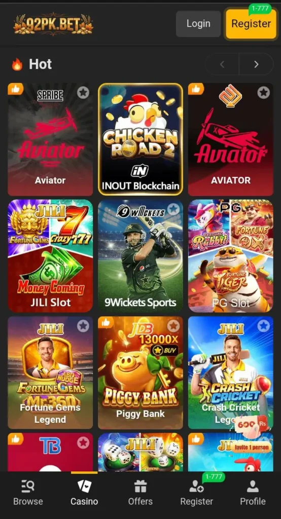 92PKBET Game